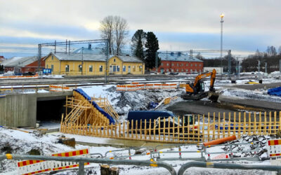 TAMPEREEN KAUPUNKISEUDUN RAIDELIIKENTEEN KEHITYSASKELISSA MUKANA